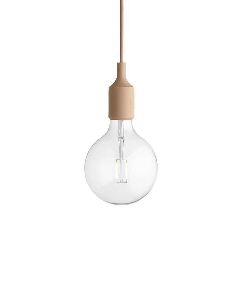 E27 LED - Beige kattovalaisin